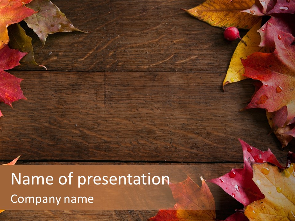 Blank Border Old PowerPoint Template