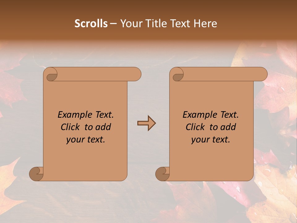 Blank Border Old PowerPoint Template