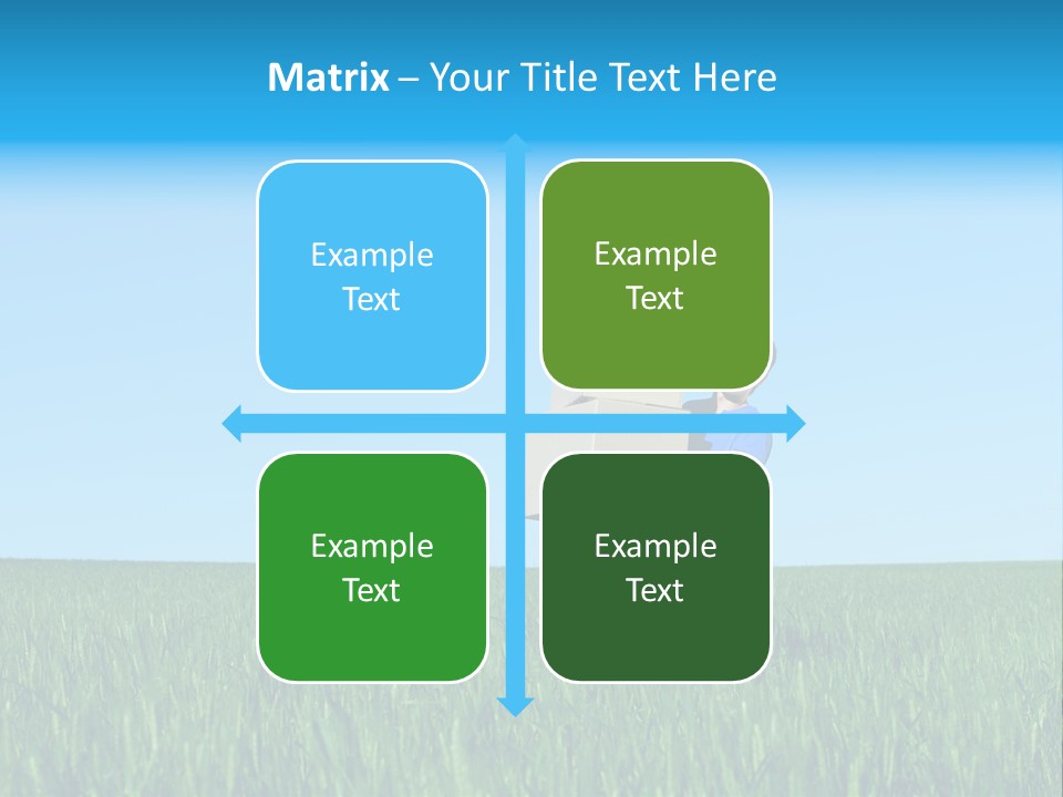 Young Green Carry PowerPoint Template