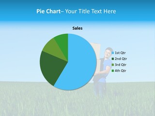 Young Green Carry PowerPoint Template