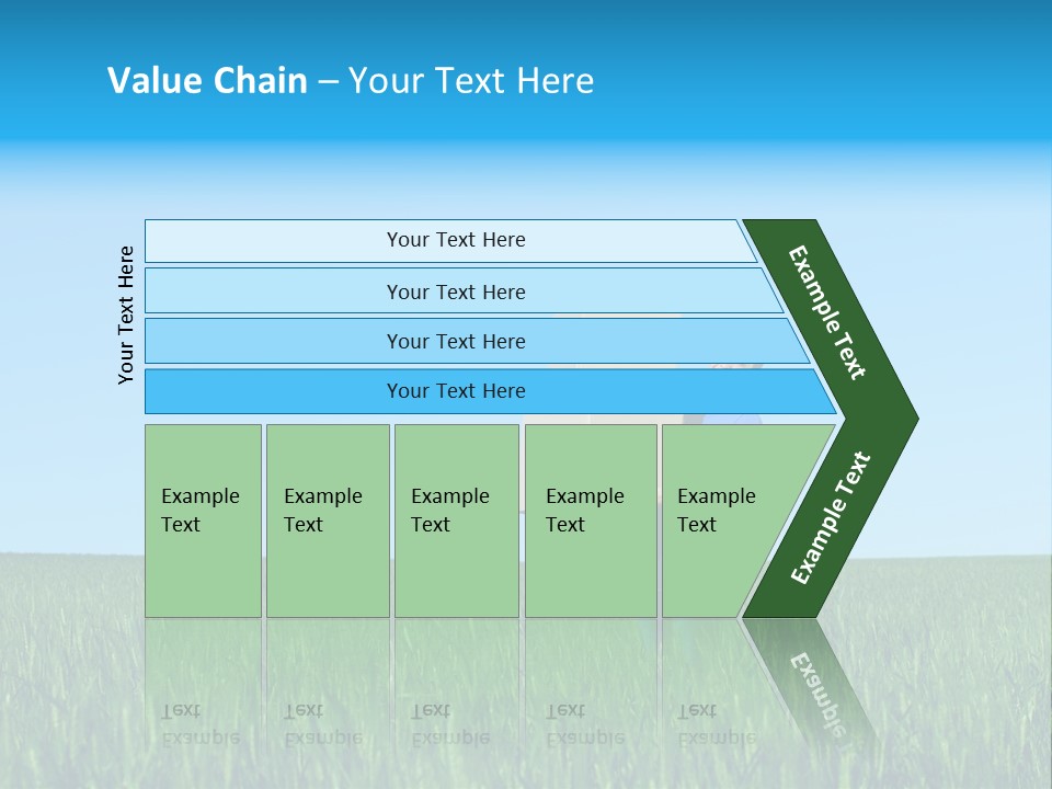 Young Green Carry PowerPoint Template