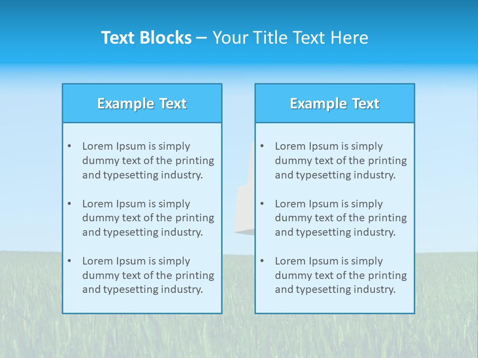 Young Green Carry PowerPoint Template