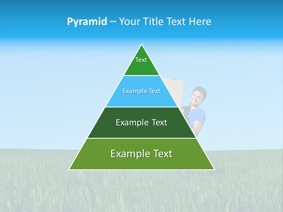 Young Green Carry PowerPoint Template