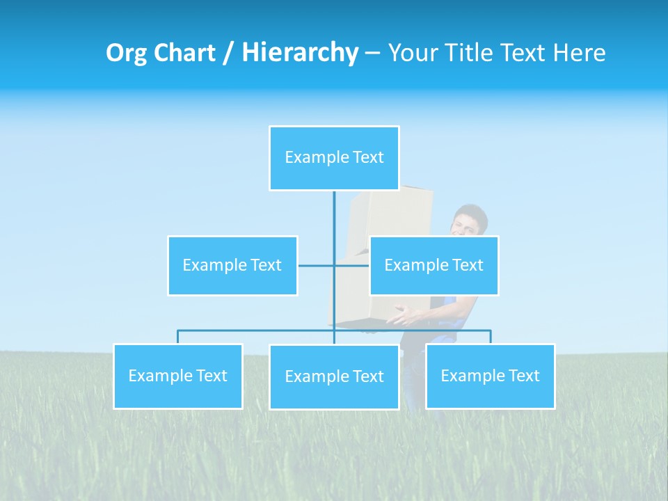 Young Green Carry PowerPoint Template