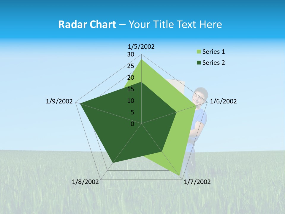 Young Green Carry PowerPoint Template