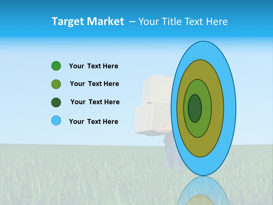 Young Green Carry PowerPoint Template