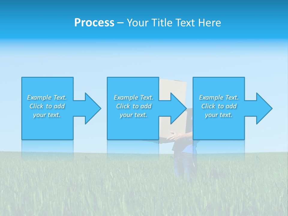 Young Green Carry PowerPoint Template