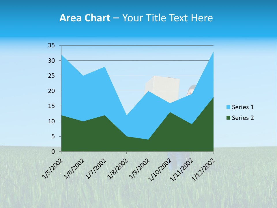 Young Green Carry PowerPoint Template