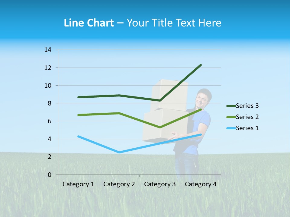 Young Green Carry PowerPoint Template