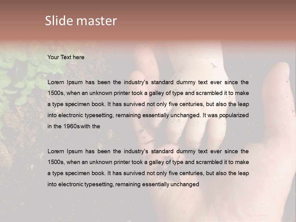 Plant Soil Agriculture PowerPoint Template