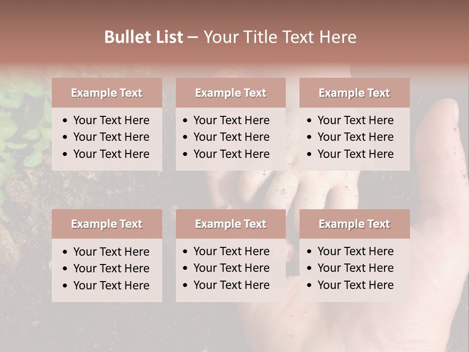 Plant Soil Agriculture PowerPoint Template