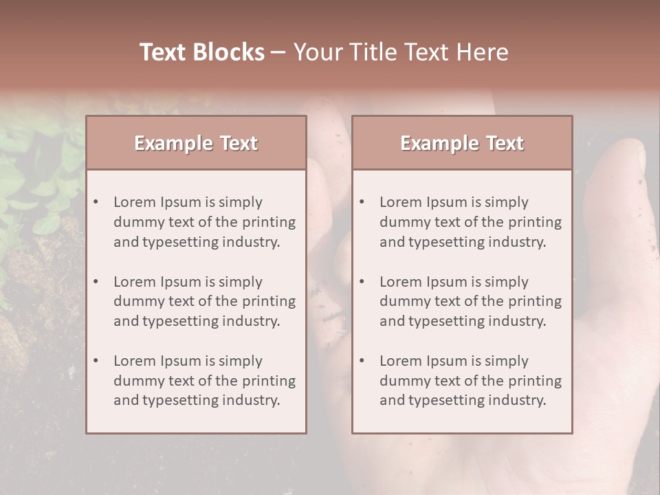 Plant Soil Agriculture PowerPoint Template