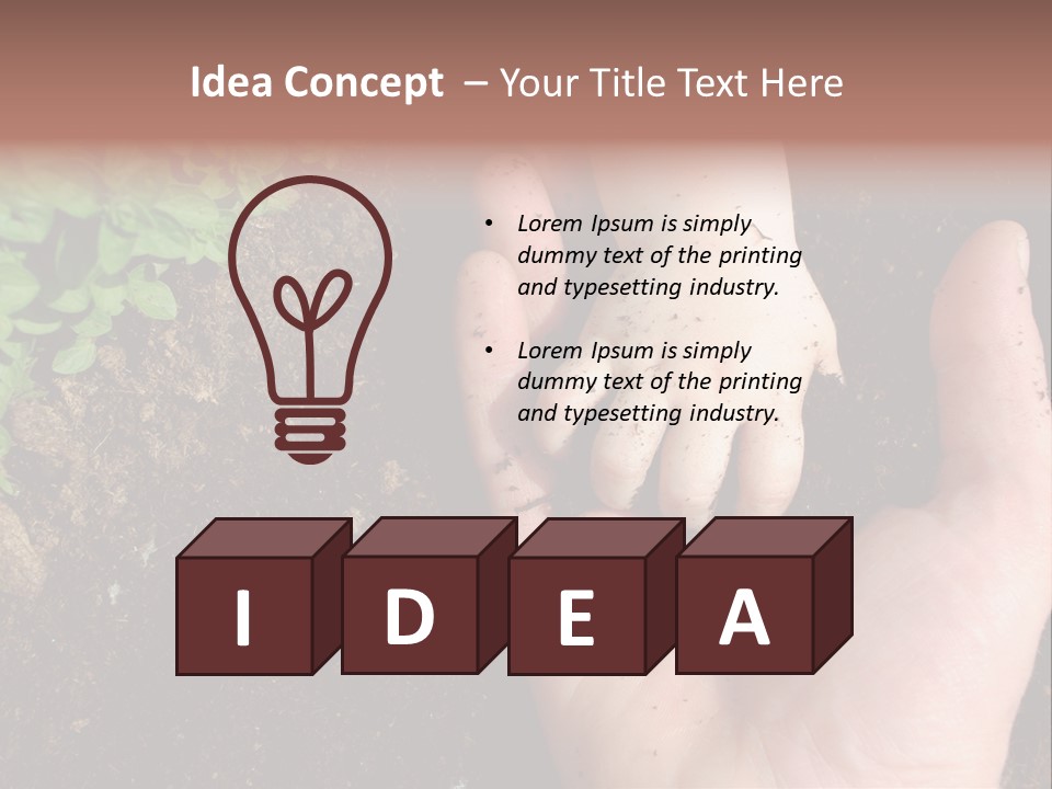 Plant Soil Agriculture PowerPoint Template