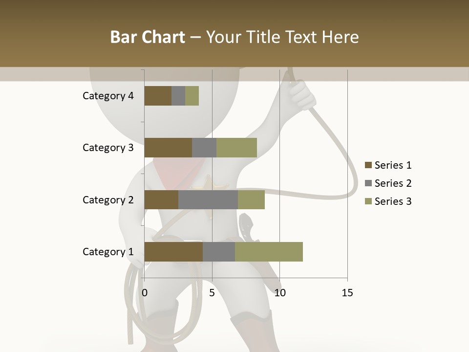 Leather Brown Human PowerPoint Template