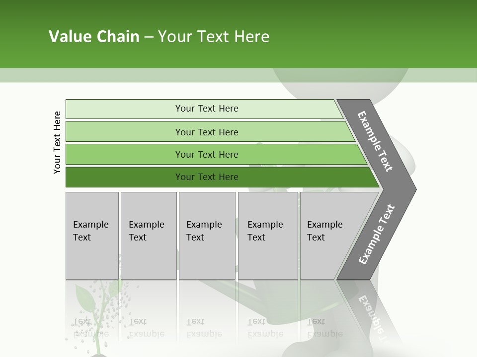 Isolated Render Fresh PowerPoint Template