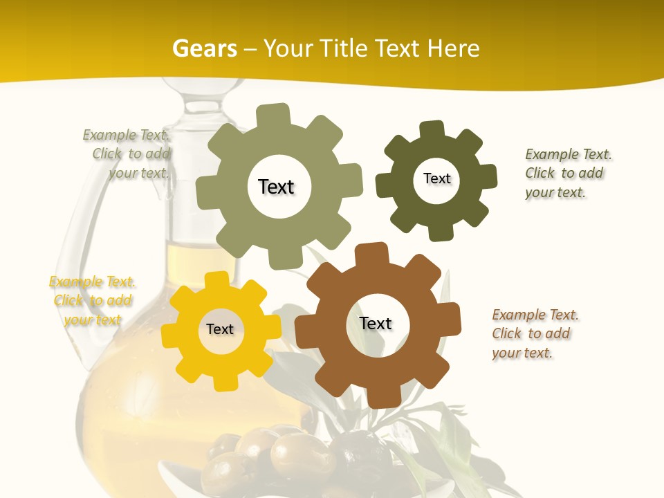 Glass Leaf Transparent PowerPoint Template