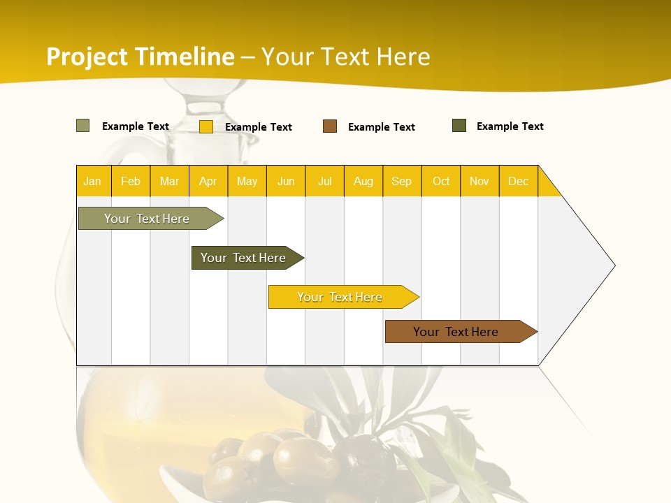 Glass Leaf Transparent PowerPoint Template