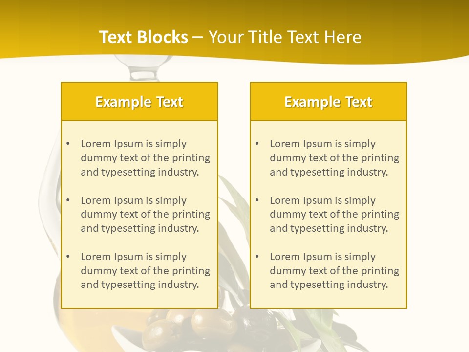 Glass Leaf Transparent PowerPoint Template