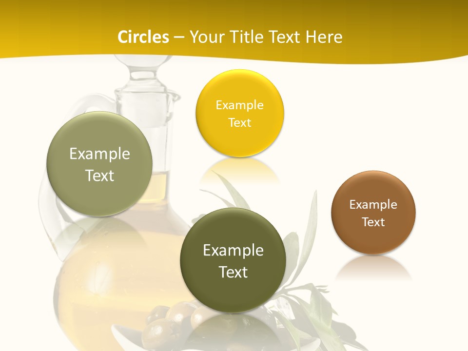 Glass Leaf Transparent PowerPoint Template