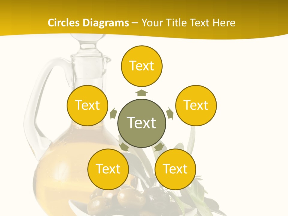 Glass Leaf Transparent PowerPoint Template