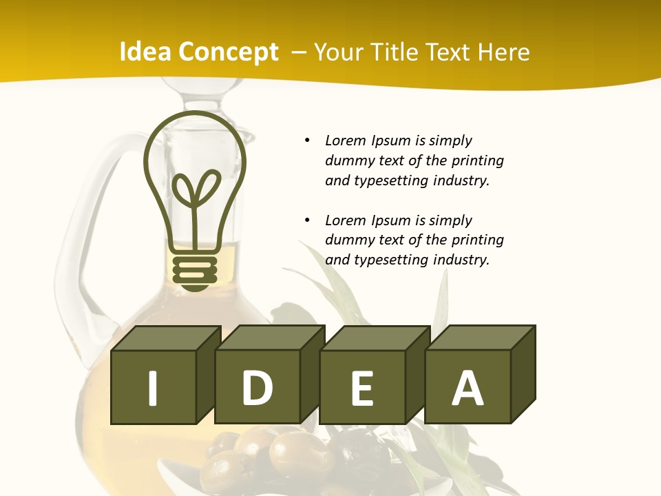 Glass Leaf Transparent PowerPoint Template