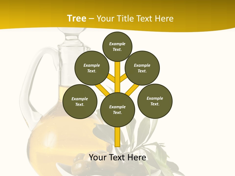 Glass Leaf Transparent PowerPoint Template