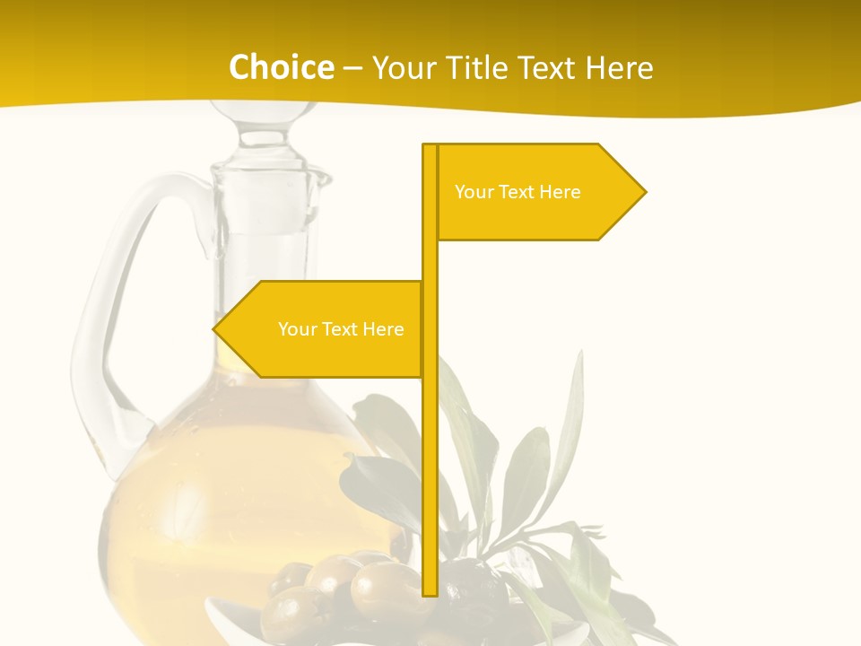 Glass Leaf Transparent PowerPoint Template