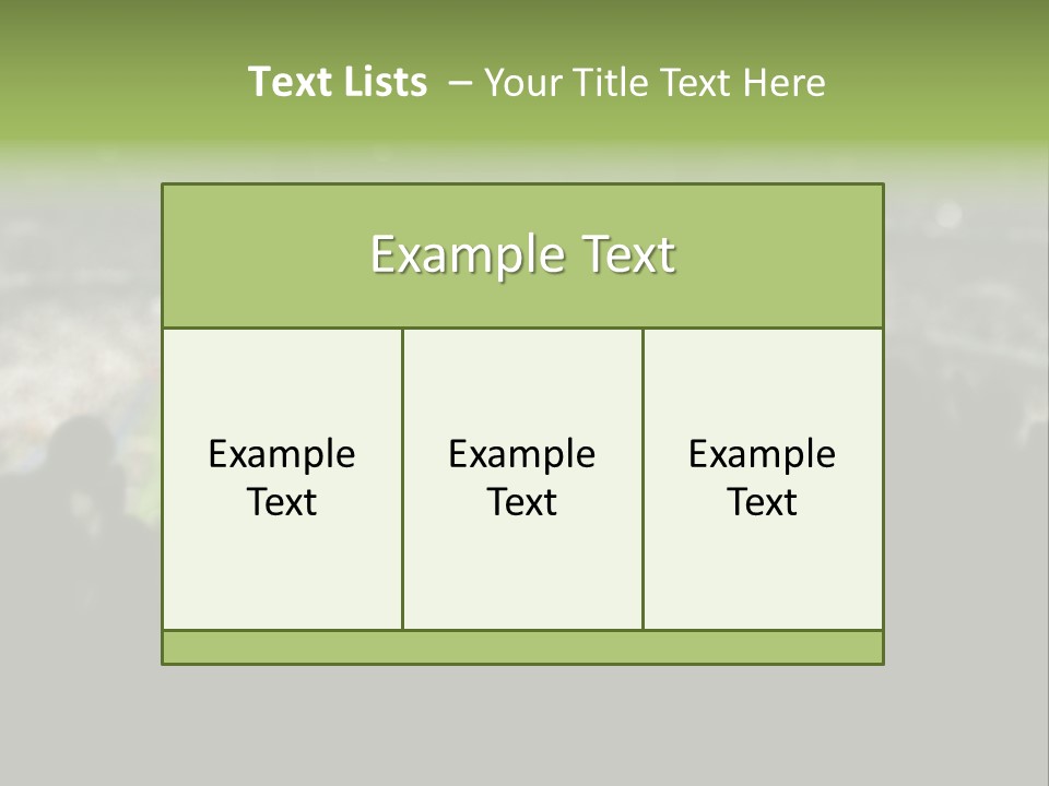 Event Club Football PowerPoint Template