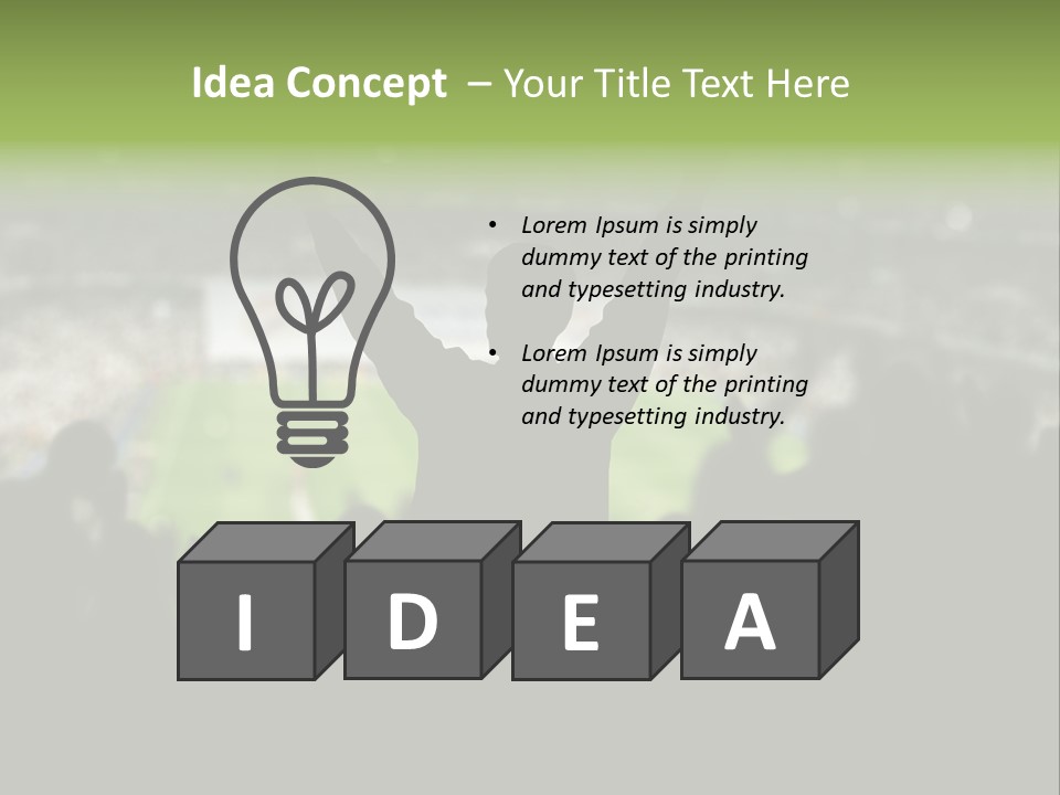 Event Club Football PowerPoint Template