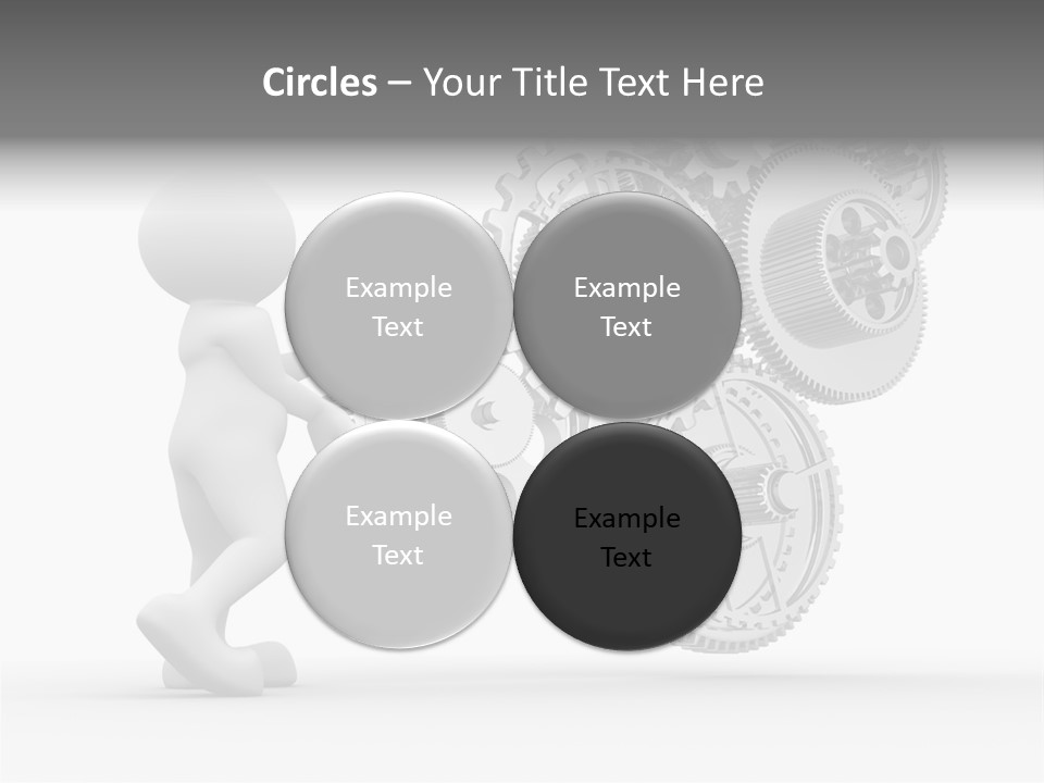 Person Men Development PowerPoint Template