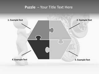 Person Men Development PowerPoint Template