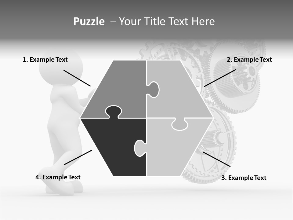 Person Men Development PowerPoint Template