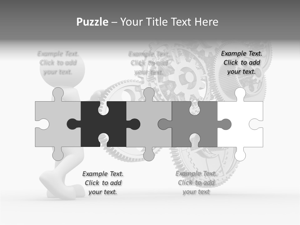 Person Men Development PowerPoint Template
