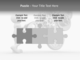Person Men Development PowerPoint Template