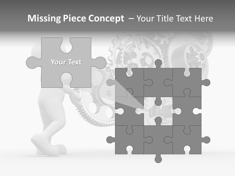 Person Men Development PowerPoint Template