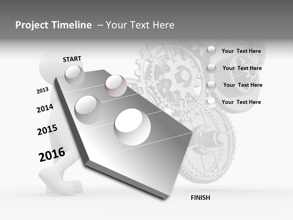 Person Men Development PowerPoint Template