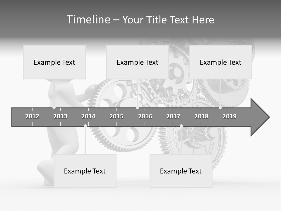 Person Men Development PowerPoint Template