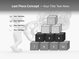 Person Men Development PowerPoint Template