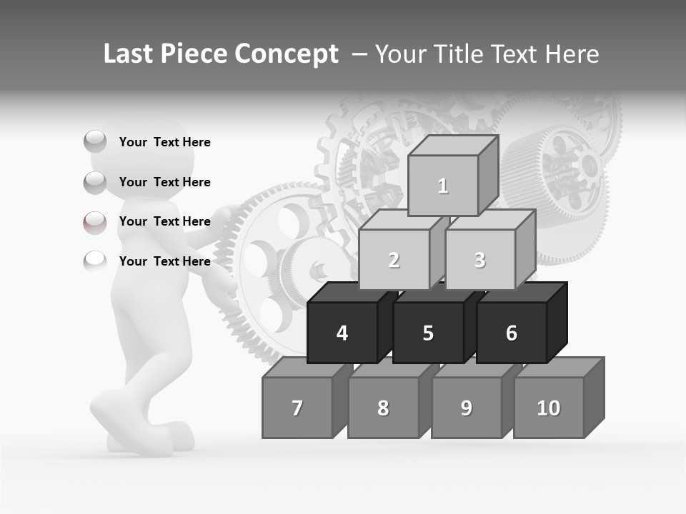 Person Men Development PowerPoint Template
