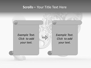 Person Men Development PowerPoint Template