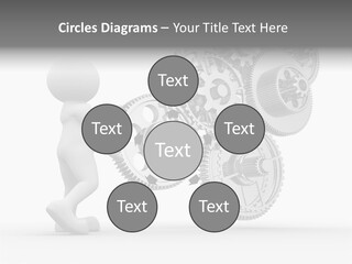 Person Men Development PowerPoint Template