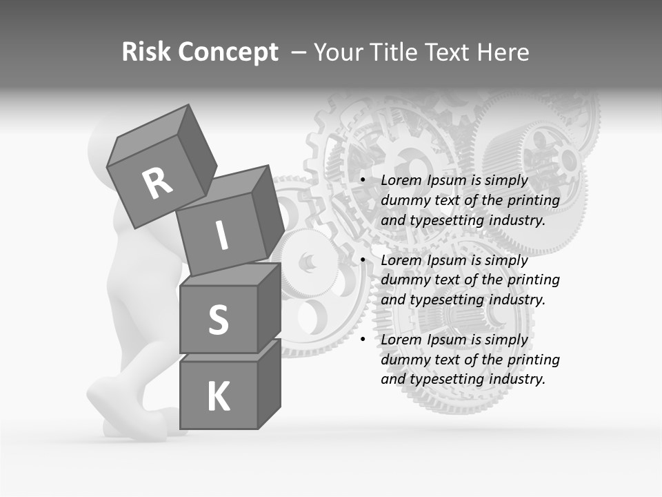 Person Men Development PowerPoint Template