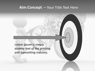 Person Men Development PowerPoint Template