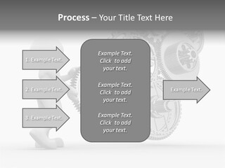 Person Men Development PowerPoint Template