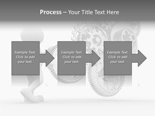 Person Men Development PowerPoint Template