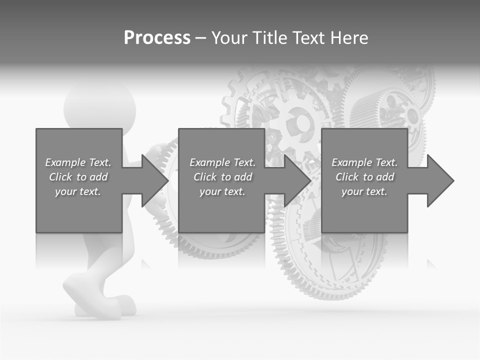 Person Men Development PowerPoint Template