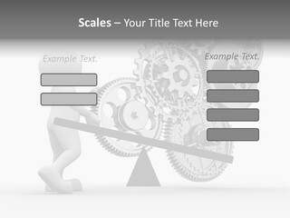 Person Men Development PowerPoint Template