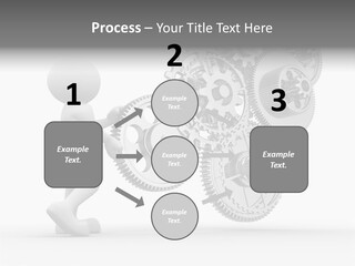 Person Men Development PowerPoint Template
