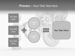 Person Men Development PowerPoint Template