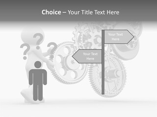 Person Men Development PowerPoint Template